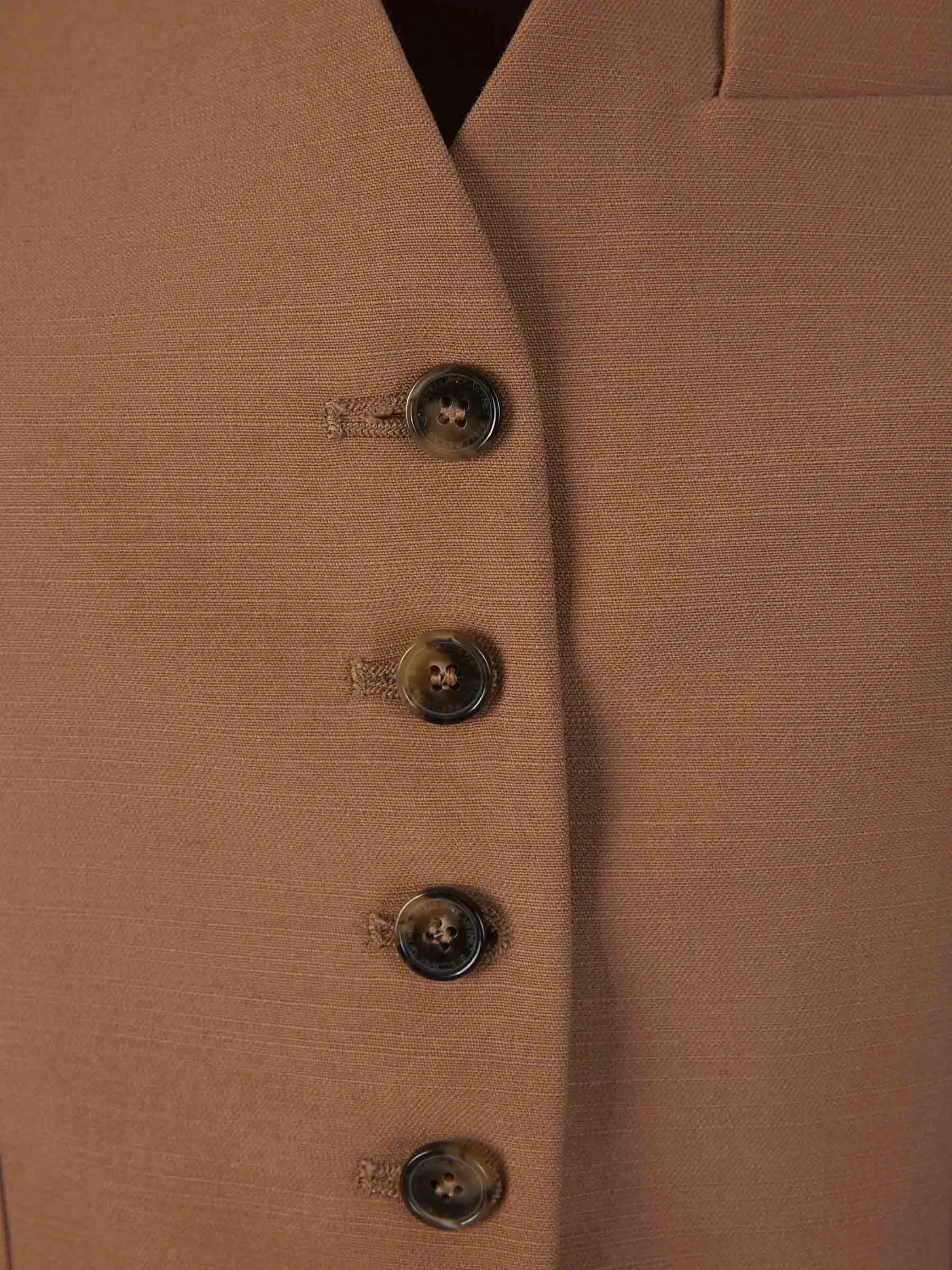 Chaleco Cropped Lana