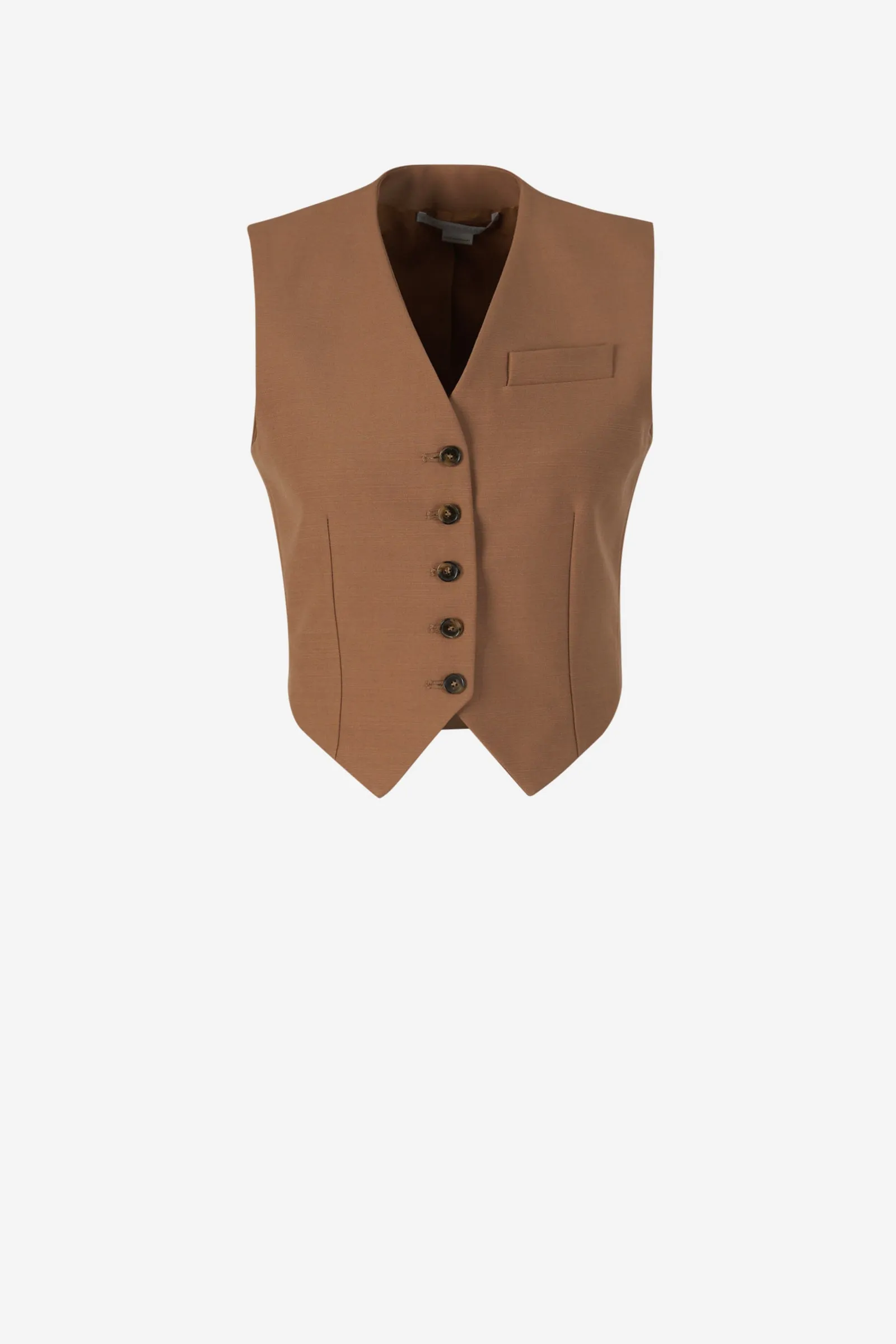 Chaleco Cropped Lana