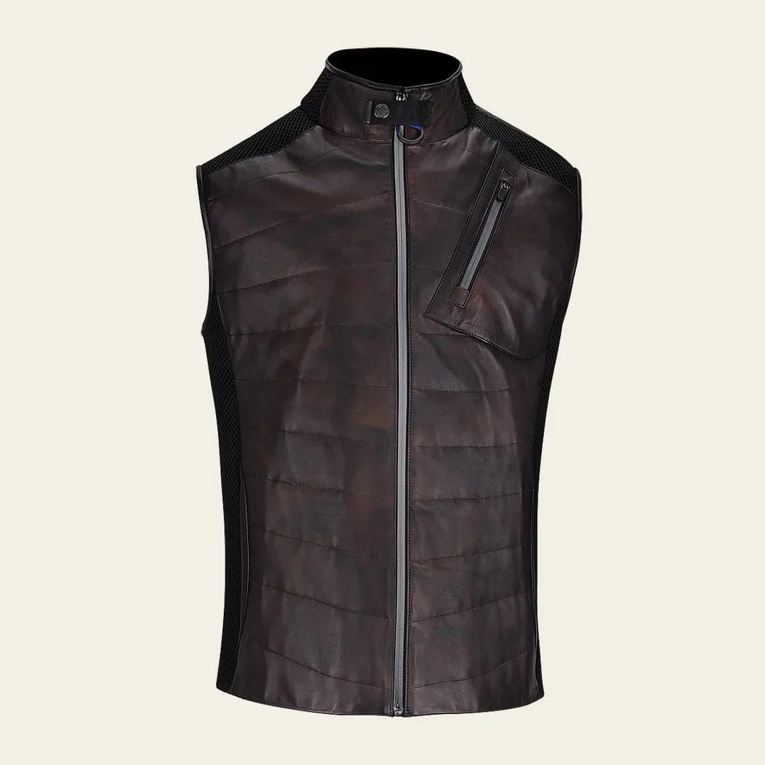 Chaleco Cuadra JC227 Chocolate