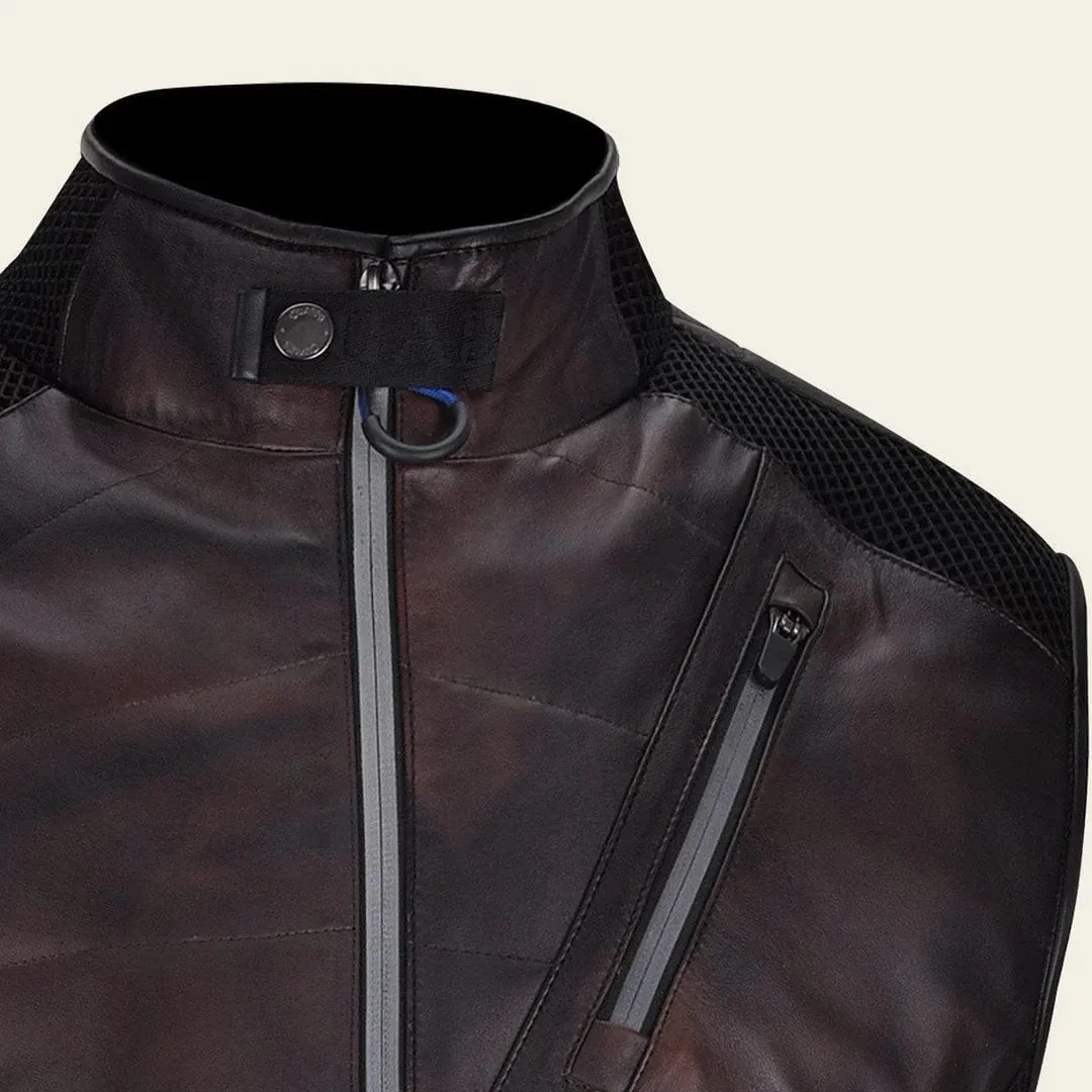 Chaleco Cuadra JC227 Chocolate