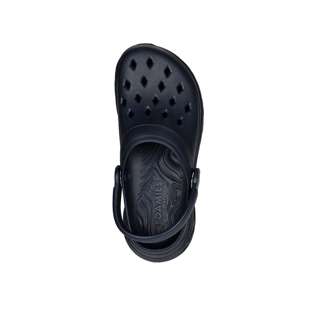 CHANCLAS MUJER SKECHERS GLIDE  AZUL