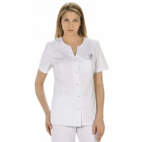 Chaqueta Blanca en manga corta
