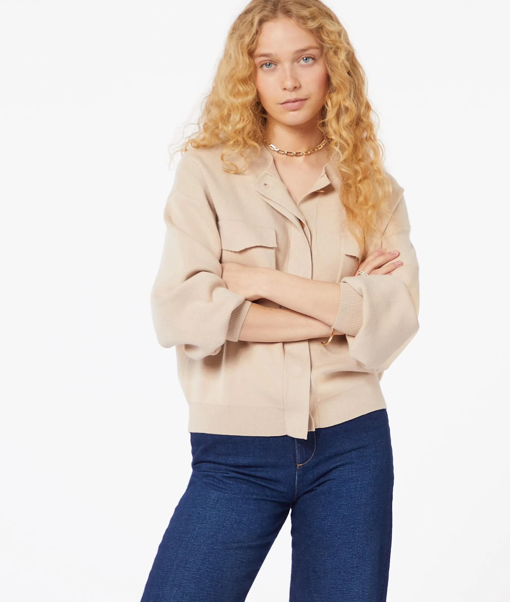 CHAQUETA CON BOLSILLOS BELLA DUNE  ETAM