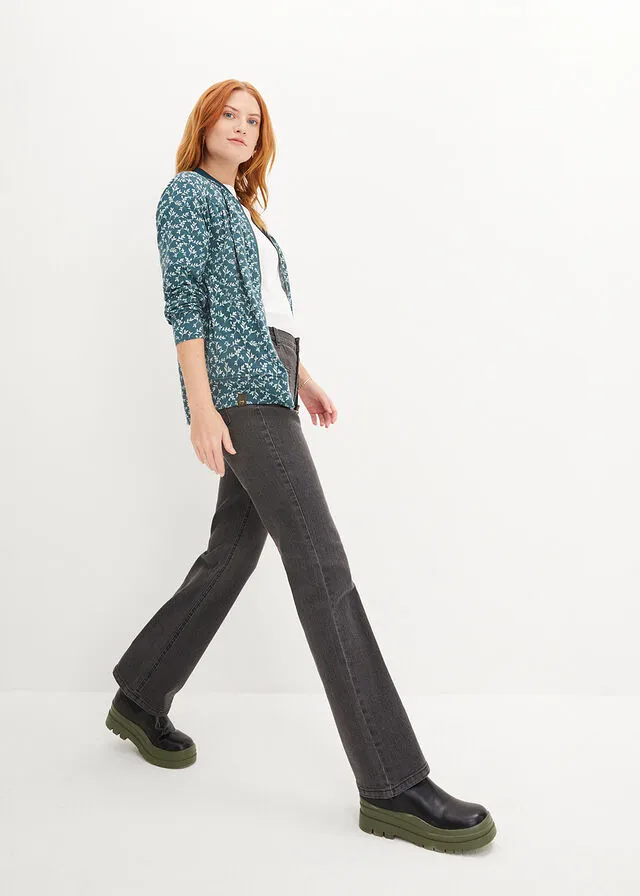 CHAQUETA DE CHáNDAL CON ESTAMPADO VERDE PIMIENTOVERDE GUIJARRO DE FLORES