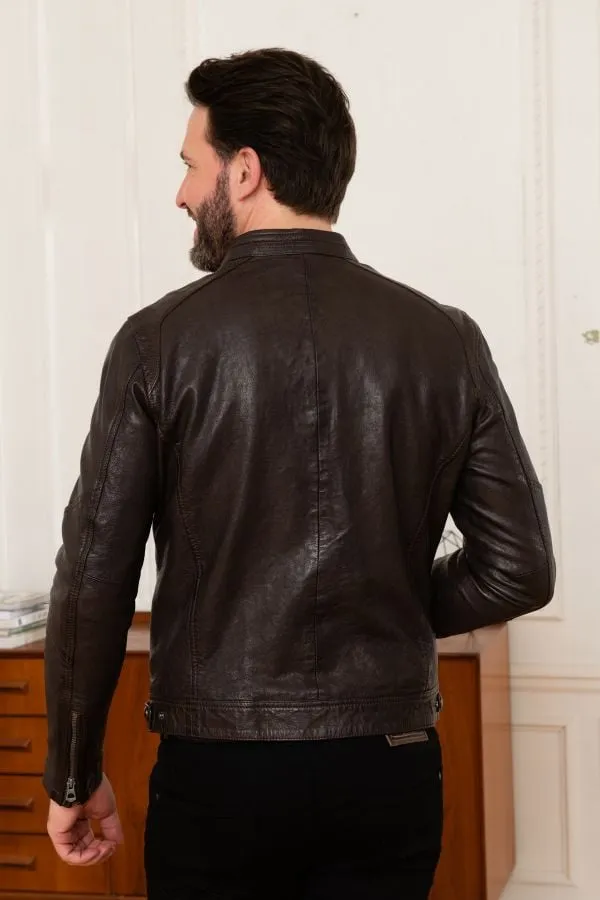 Chaqueta Hombre Daytona Seaborn Lamb Vita R Brown