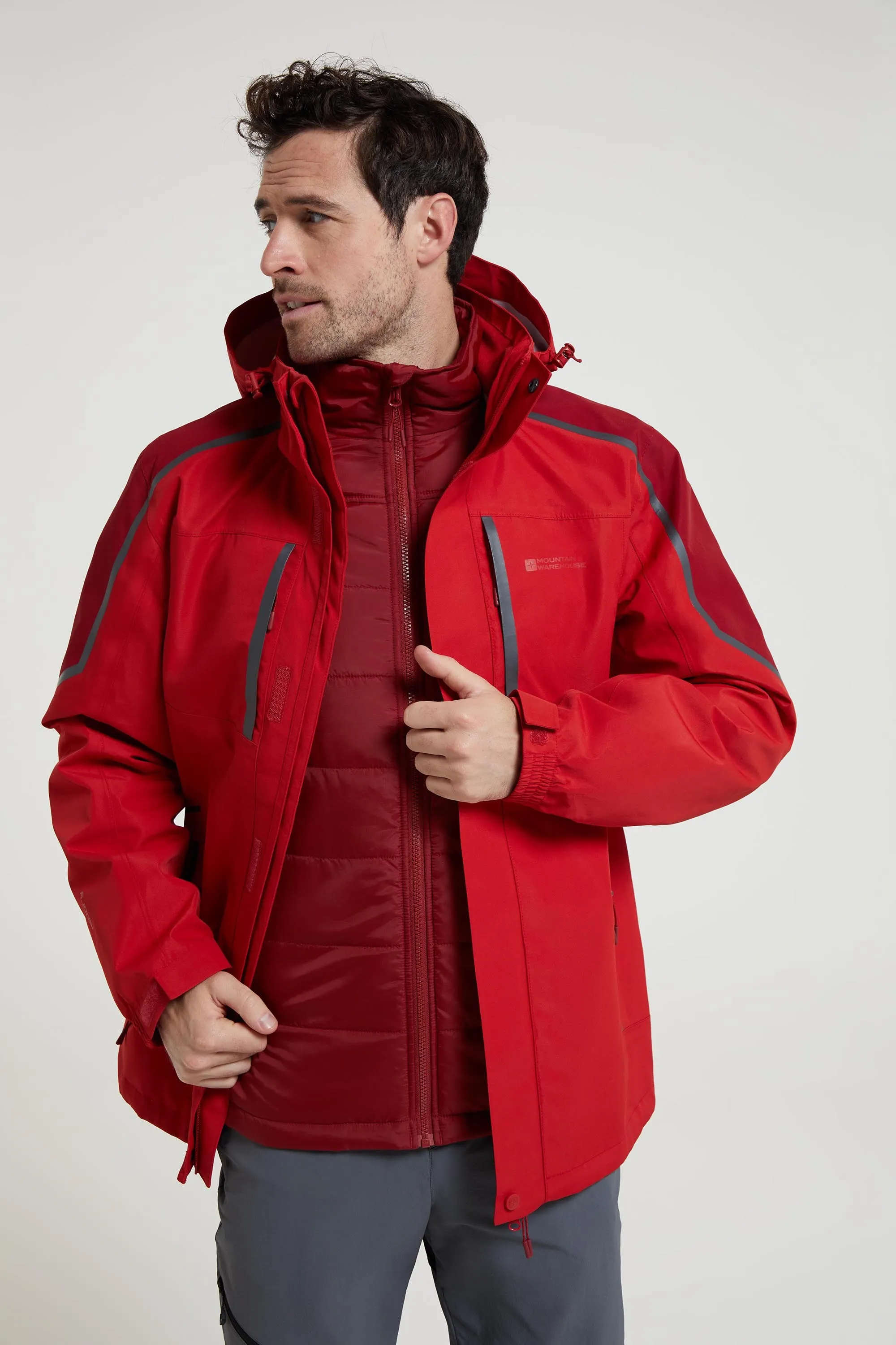 Chaqueta Impermeable Zenith Extreme 3 en 1 Hombres