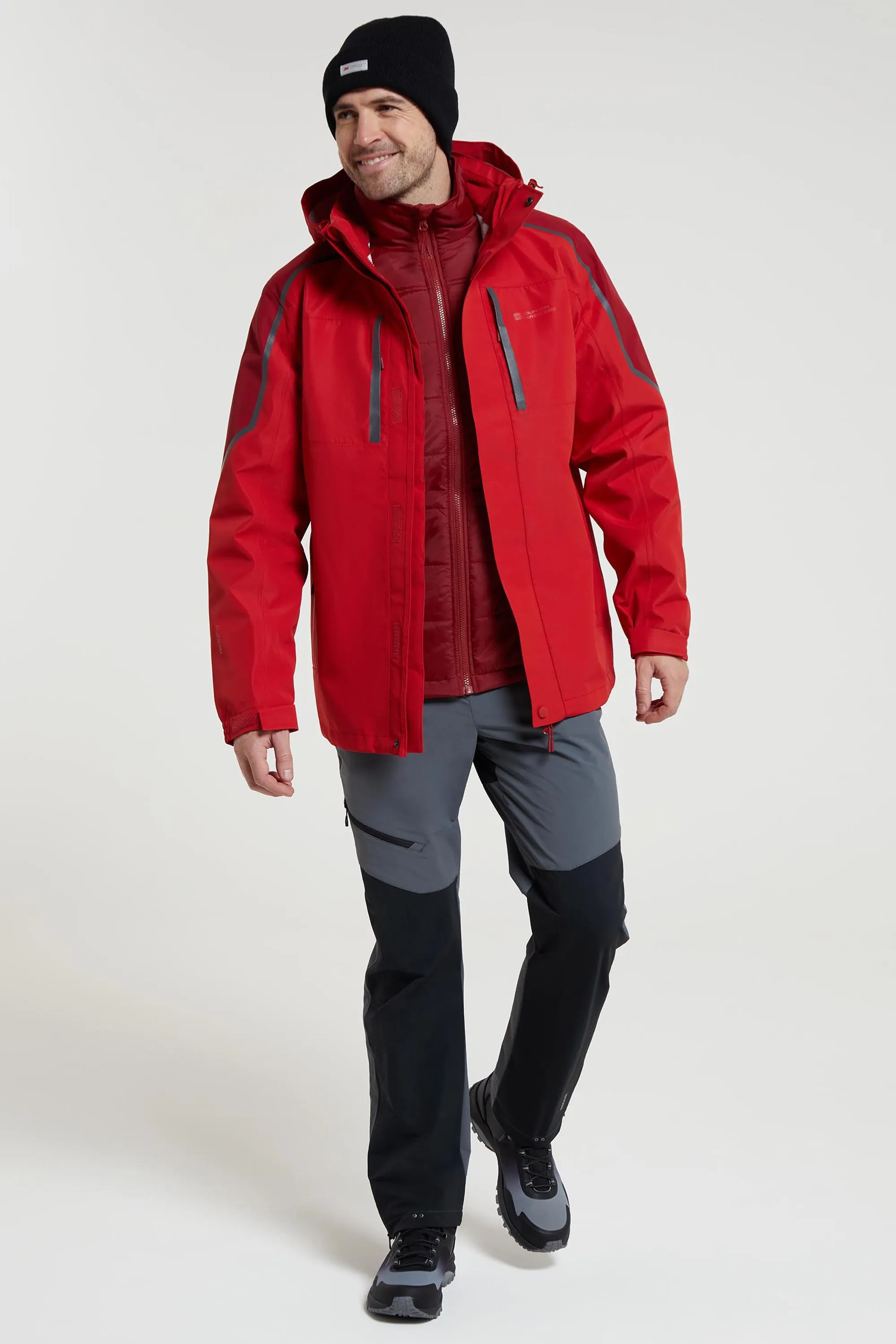Chaqueta Impermeable Zenith Extreme 3 en 1 Hombres