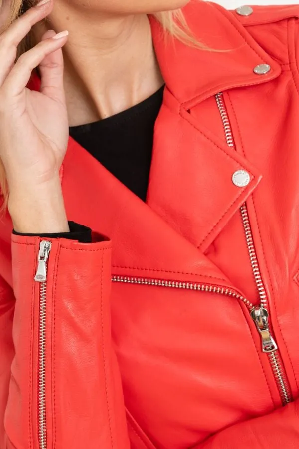 Chaqueta Mujeres Oakwood Yoko Rouge Fonce 539
