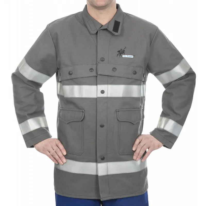 CHAQUETA SOLDADOR DE ALTA VISIBILIDAD ARC KNIGHT® WE384335