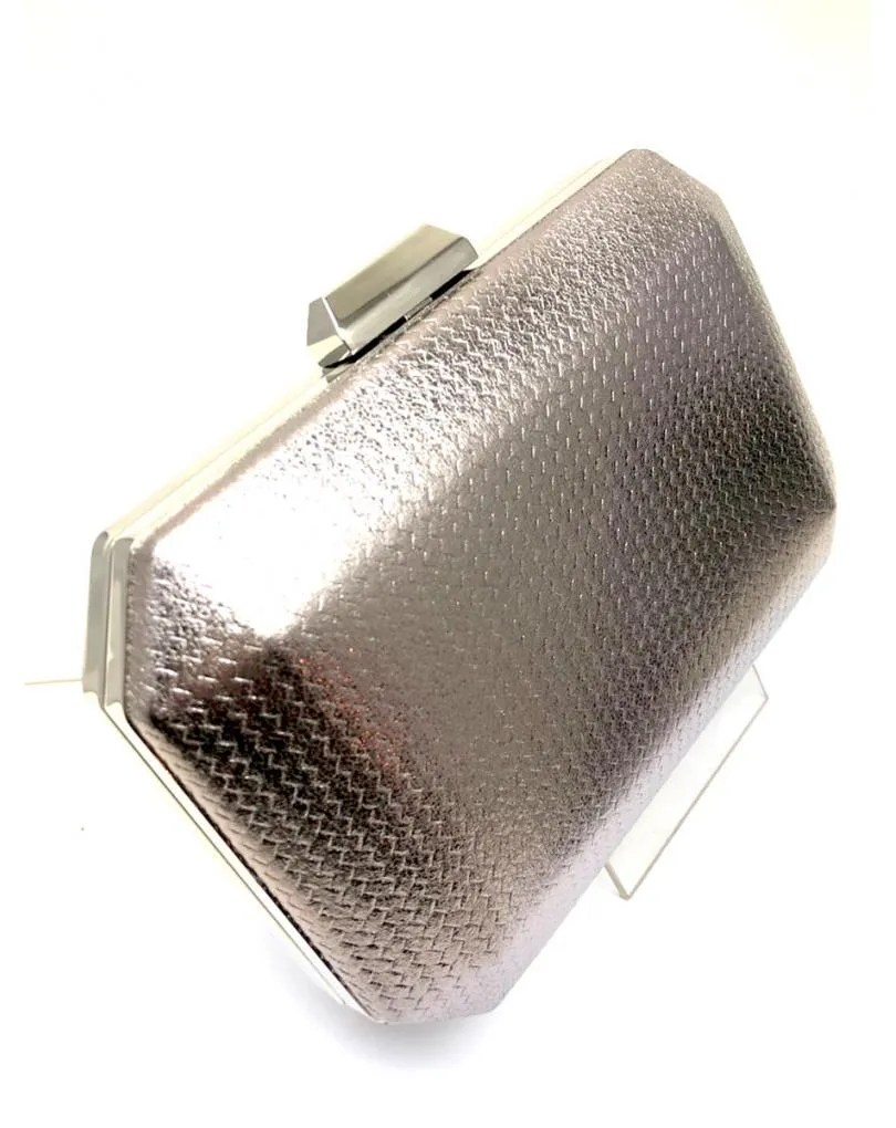 CLUTCH FIESTA EN TONOS METALIZADOS ENVEJECIDOS MUY ELEGANTE