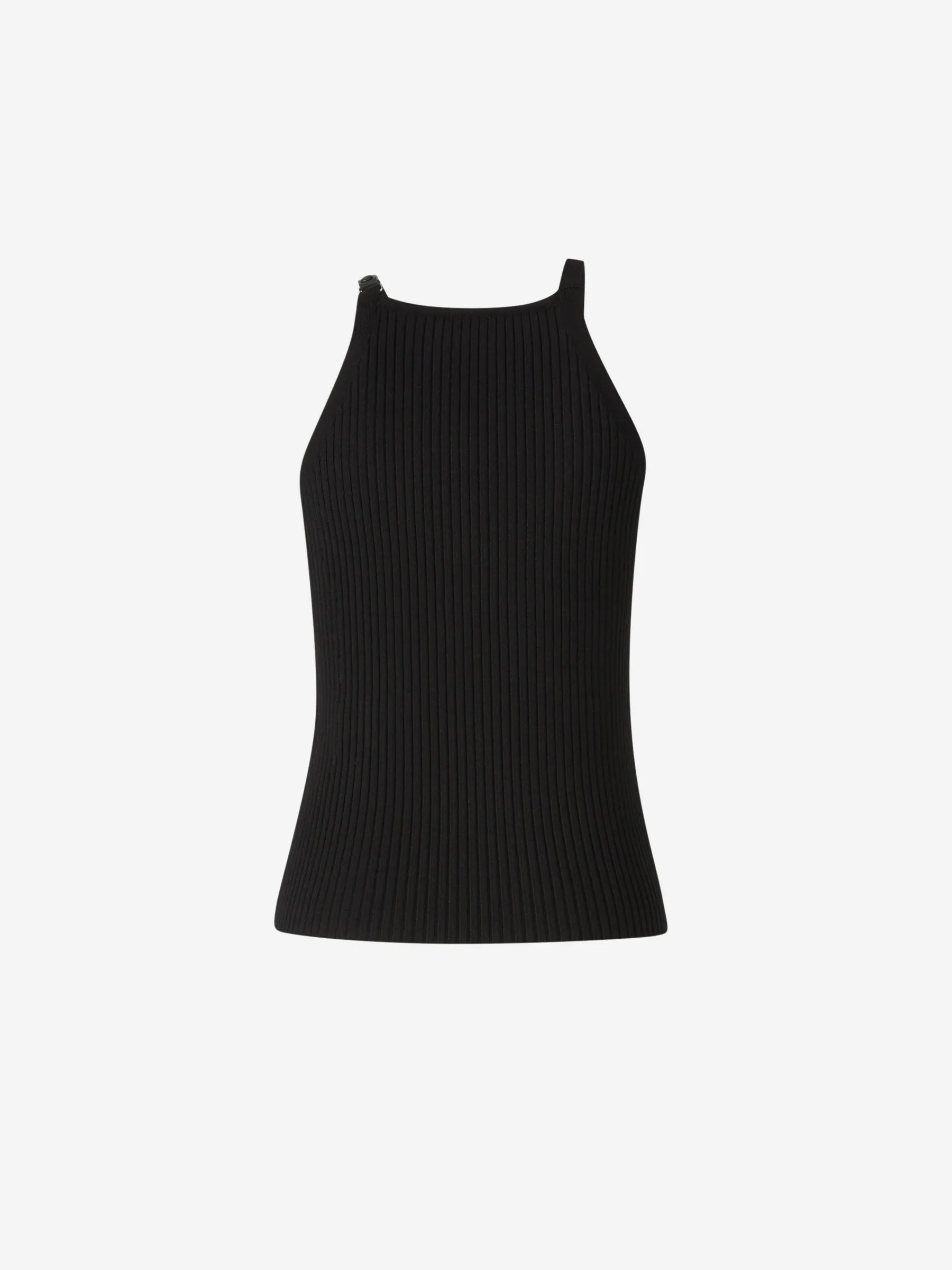 Courrèges Top Punto Canalé