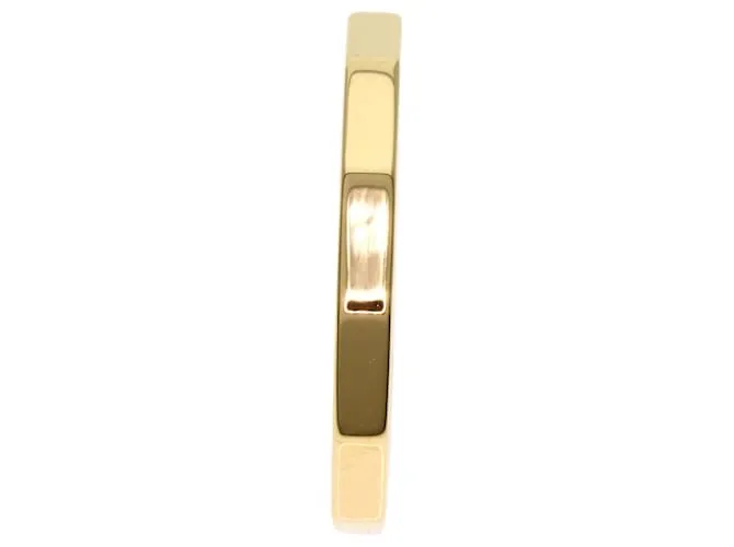 Céline Anillo de banda de oro amarillo de 18K con piedra interior Celine 