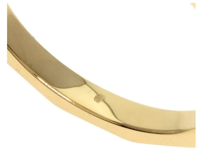 Céline Anillo de banda de oro amarillo de 18K con piedra interior Celine 