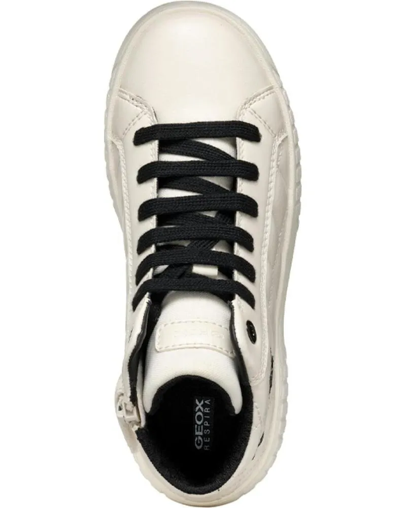 Deportivas GEOX  de Niña MODELO J46DVA  BLANCO