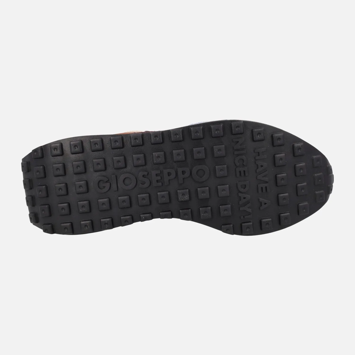 Deportivas retro Gioseppo Custer en combinado marrón