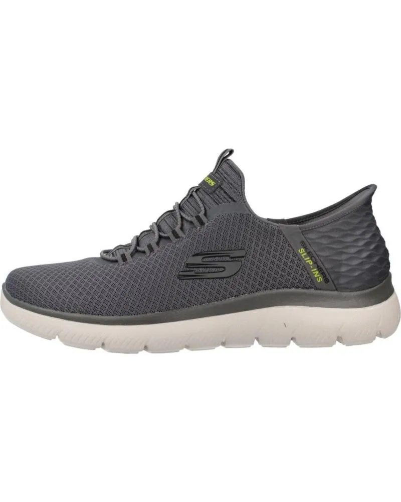 DEPORTIVAS SKECHERS  DE HOMBRE Y NIñO DEPORTIVAS 232457 SLIPINS CHARCOAL  GRIS