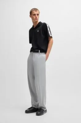 Deportivas tipo cupsole en piel lisa