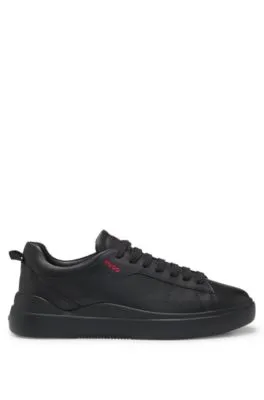 Deportivas tipo cupsole en piel lisa