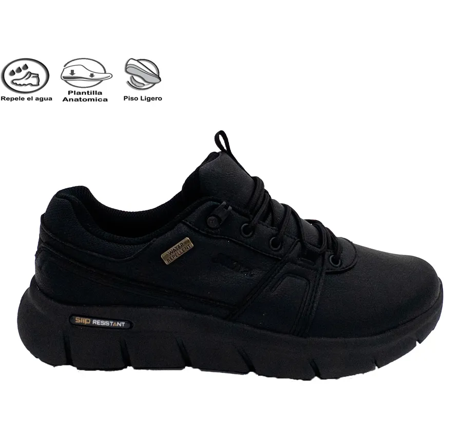DEPORTIVO JOMA CTARPW2301 HORMA ANCHA CASUAL LIGERA TARPEYA MEN 2301 MEMORY FOAM NEGRO PISO SLIP RESISTANT WATER REPELLENT 28089