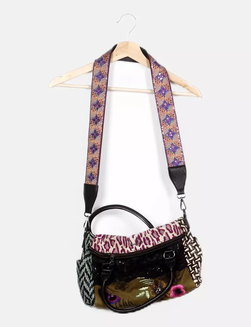 Desigual Bolso estampado multicolor