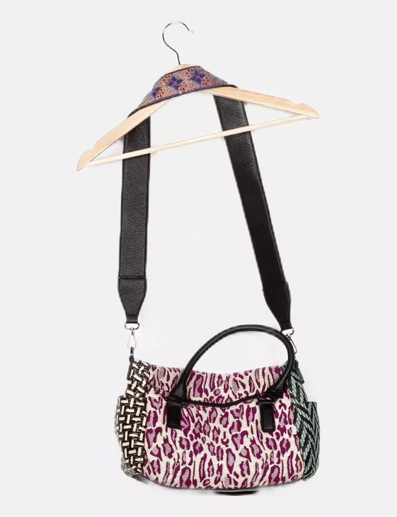 Desigual Bolso estampado multicolor