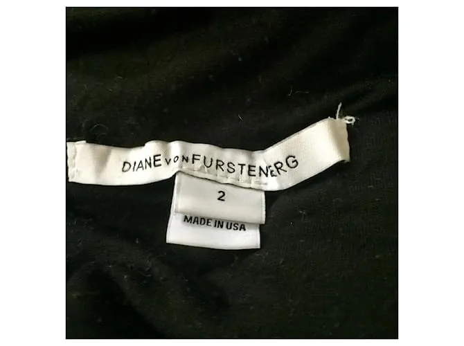 Diane Von Furstenberg Vestido encaje DvF Zarita negro 