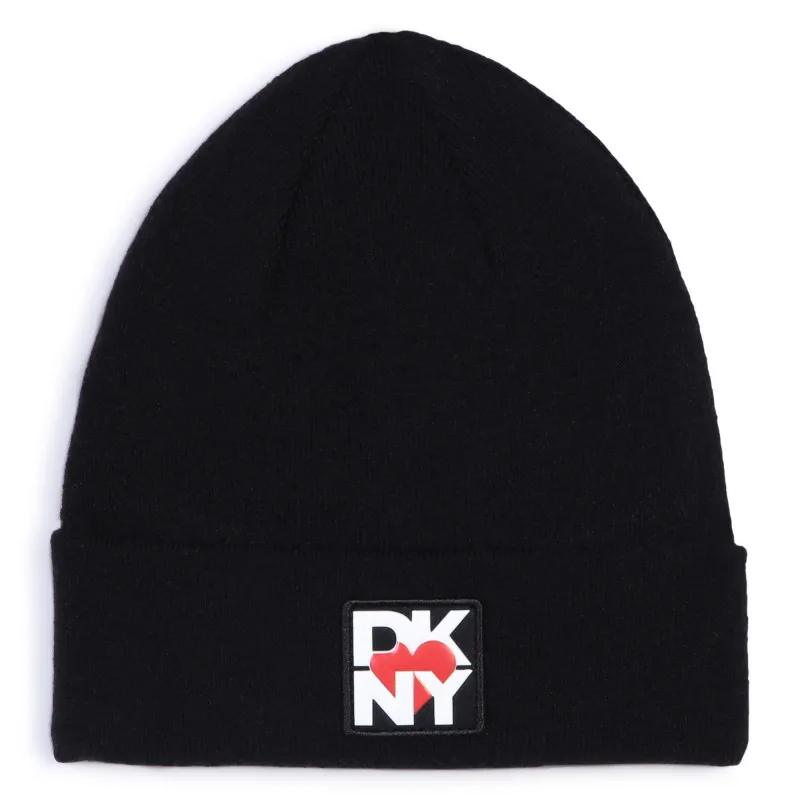 DKNY Gorro de punto con vuelta