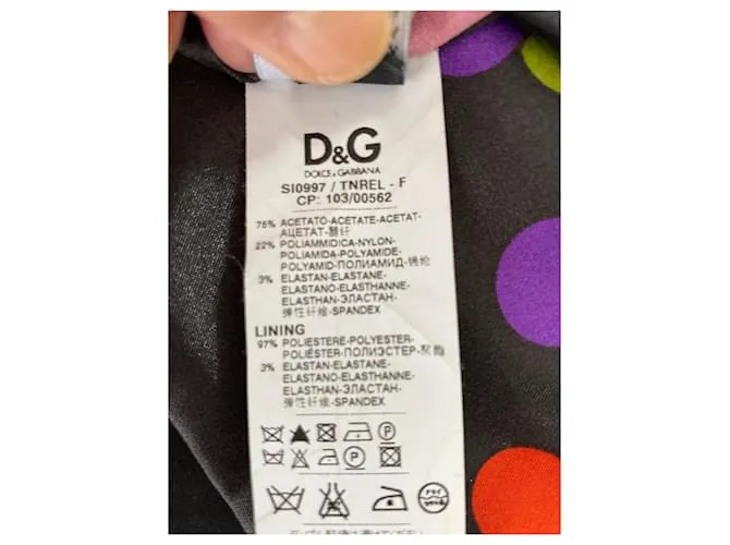 Dolce & Gabbana falda de talle alto Negro 