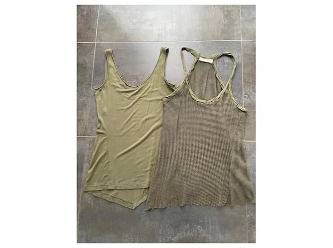 Donna Karan Tops Caqui 