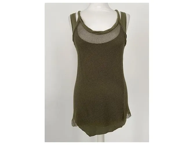 Donna Karan Tops Caqui 