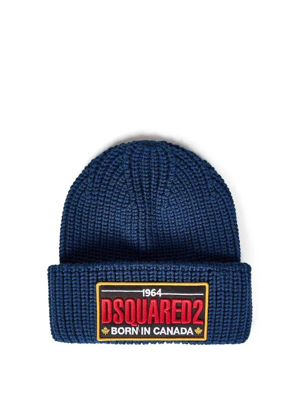DSQUARED2 GORRO  AZUL