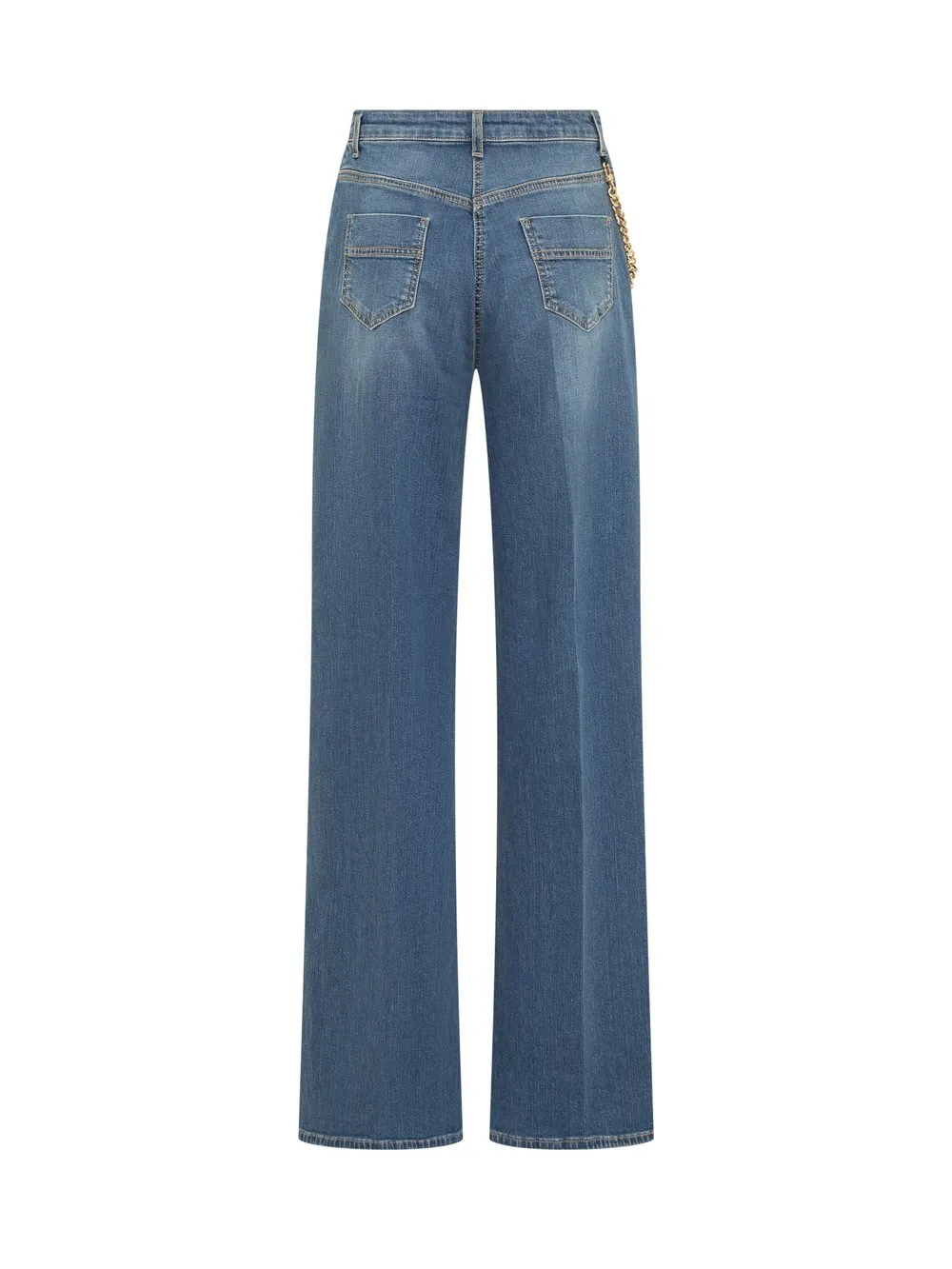 ELISABETTA FRANCHI Chain Jeans
