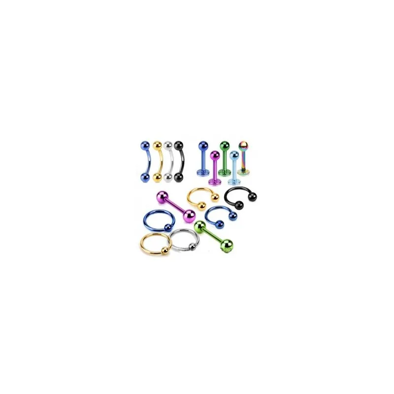 Expositor de Piercing Vitrina Giratoria + 180 Piercing