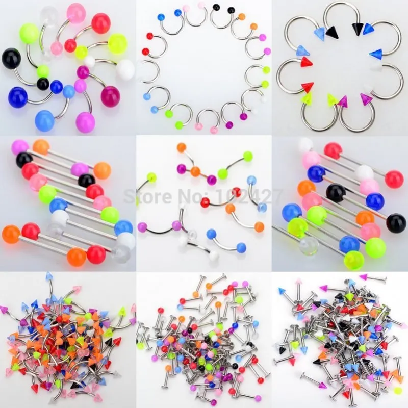 Expositor de Piercing Vitrina Giratoria + 180 Piercing