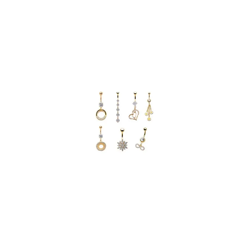 Expositor de Piercing Vitrina Giratoria + 180 Piercing