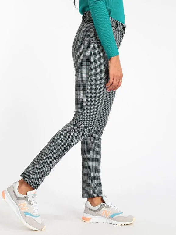 Frenetika Pantalones elegantes de pierna recta para mujer.