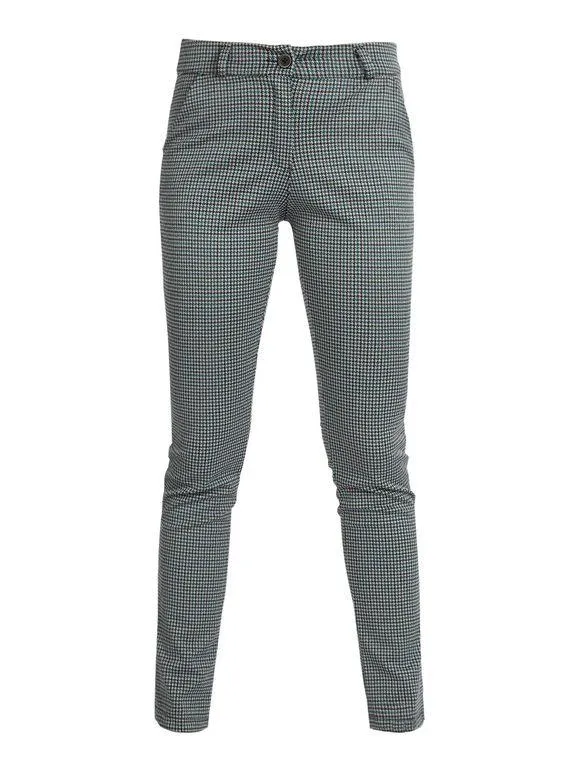 Frenetika Pantalones elegantes de pierna recta para mujer.
