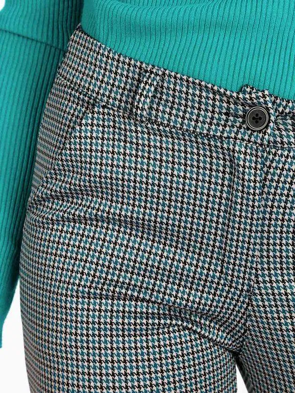 Frenetika Pantalones elegantes de pierna recta para mujer.
