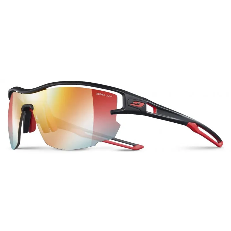 GAFAS DE SOL JULBO AERO (NEGRO/ROJO  REACTIV PERF 13) HOMBRE