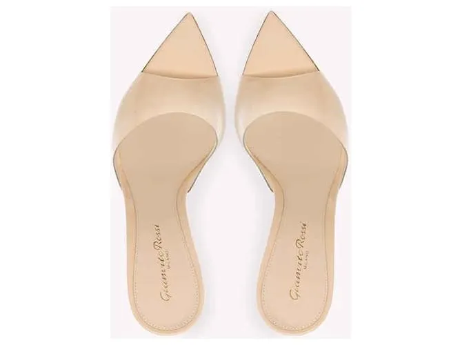 Gianvito Rossi Elle Mula Crema 