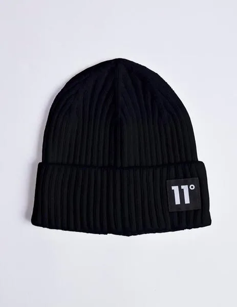 GORRO 11 DEGREES  KNITTED  BLACK