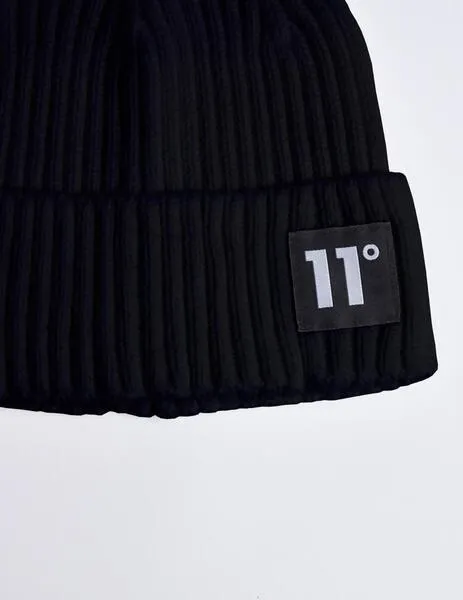 GORRO 11 DEGREES  KNITTED  BLACK