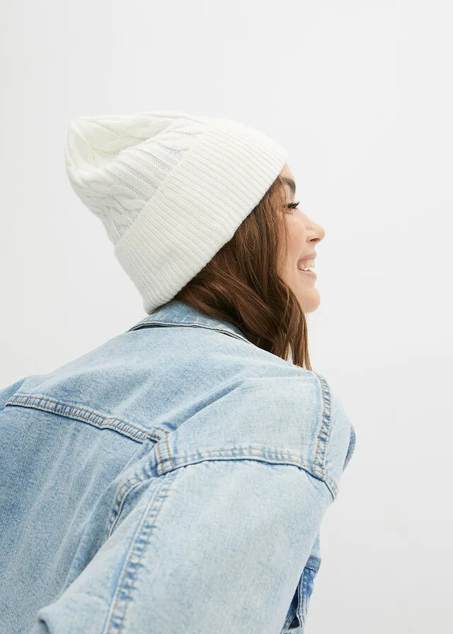 Gorro Blanco lana