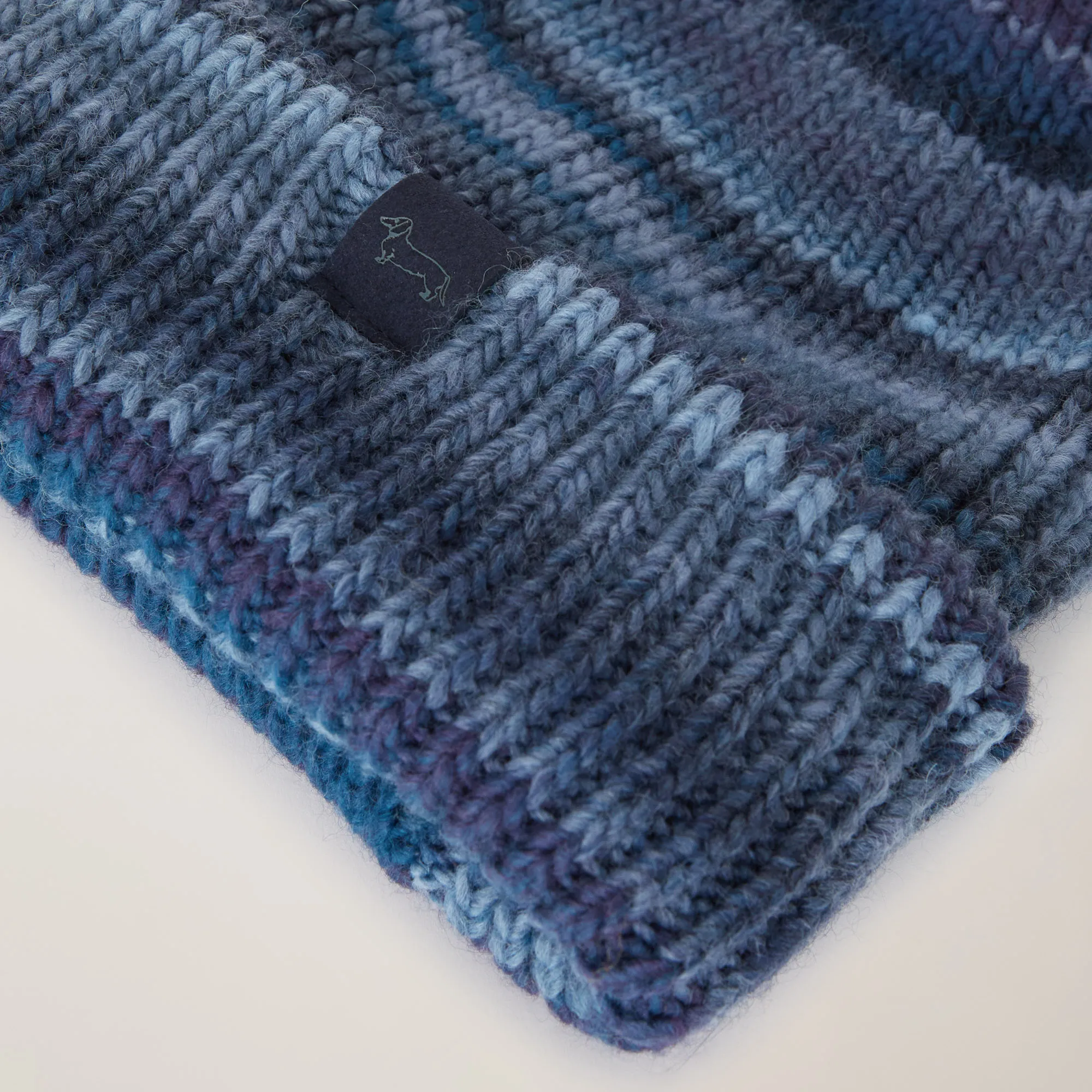 Gorro con efecto degradado
