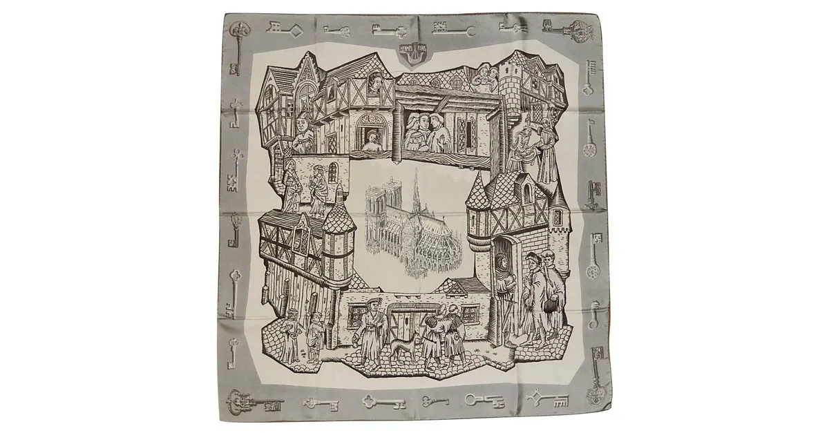 HERMèS EDAD MEDIA  EL VIEJO PARIS GRIS 