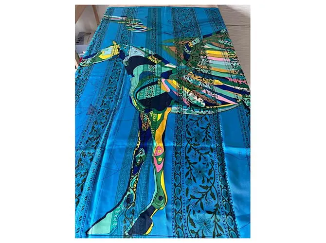 Hermès el pegaso Turquesa 