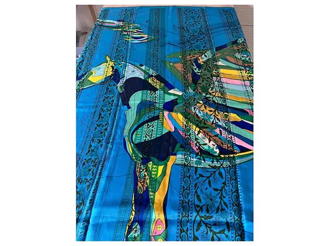 Hermès el pegaso Turquesa 