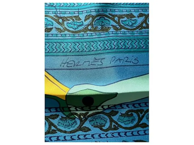 Hermès el pegaso Turquesa 