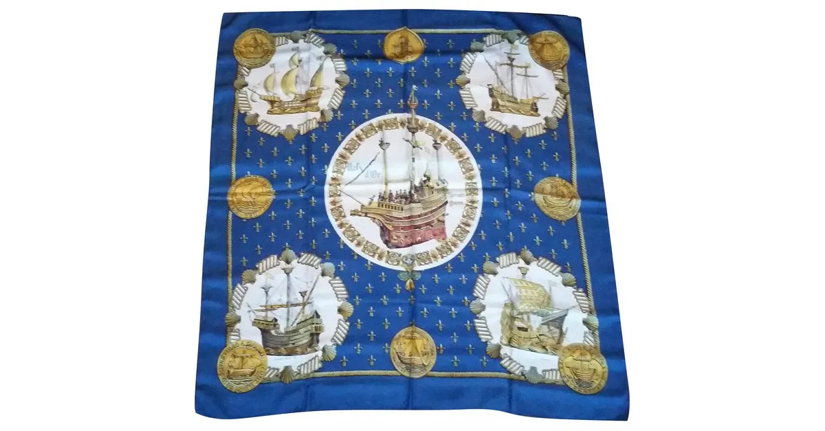 Hermès Las naves doradas. El dulce. Azul 