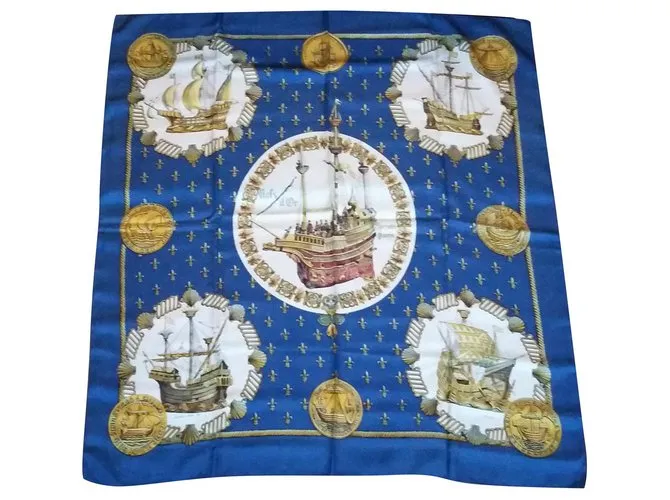 Hermès Las naves doradas. El dulce. Azul 